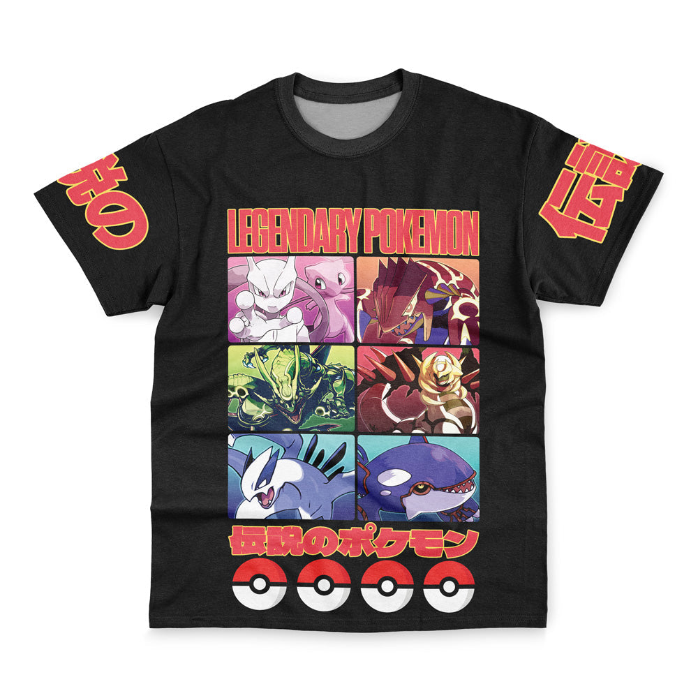 Legendary Pokemon Pokemon Streetwear T-Shirt