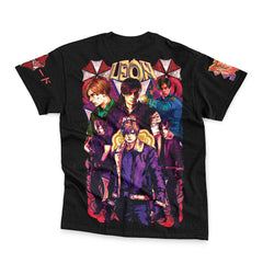 Leon Scott Kennedy Resident Evil Streetwear T-Shirt