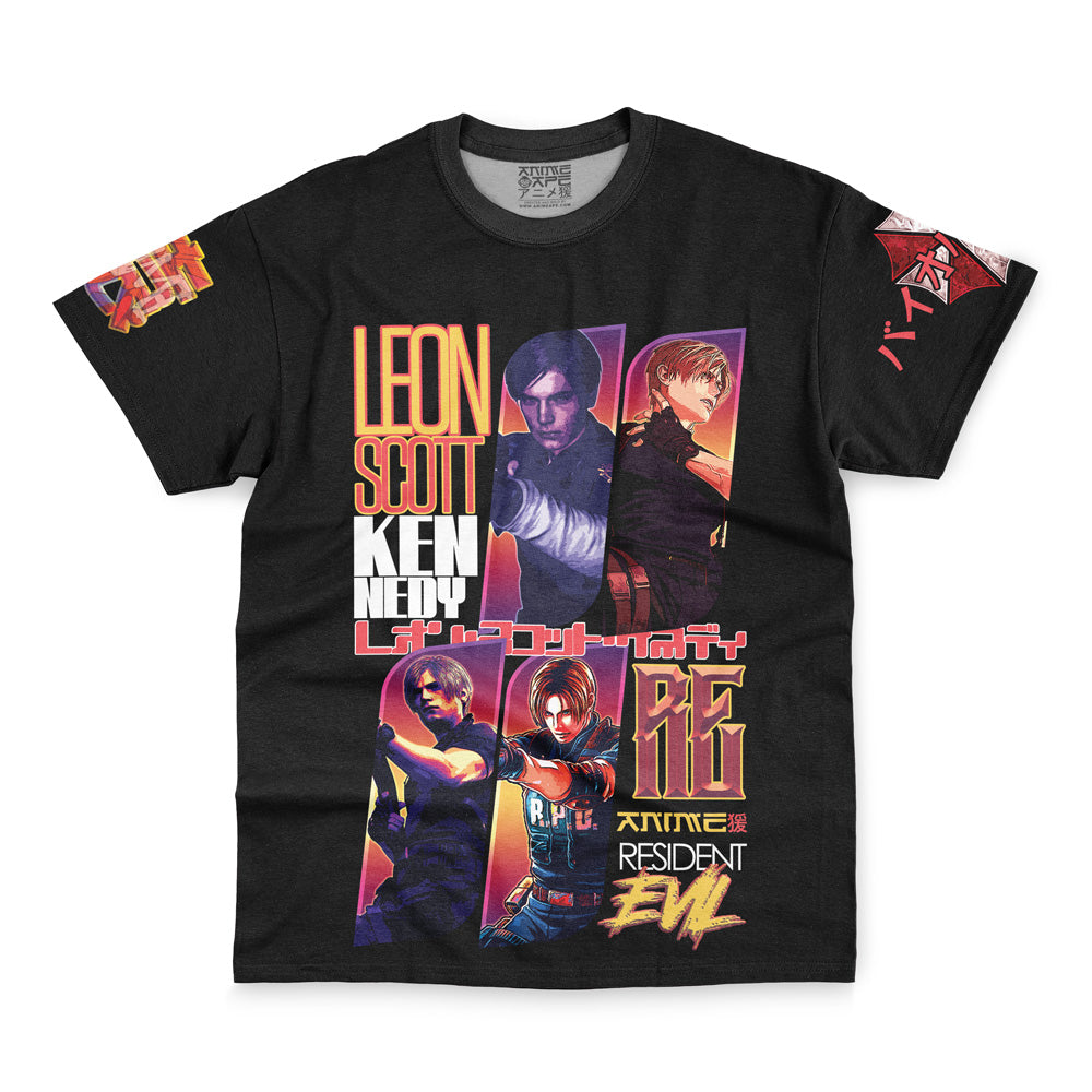 Leon Scott Kennedy Resident Evil Streetwear T-Shirt