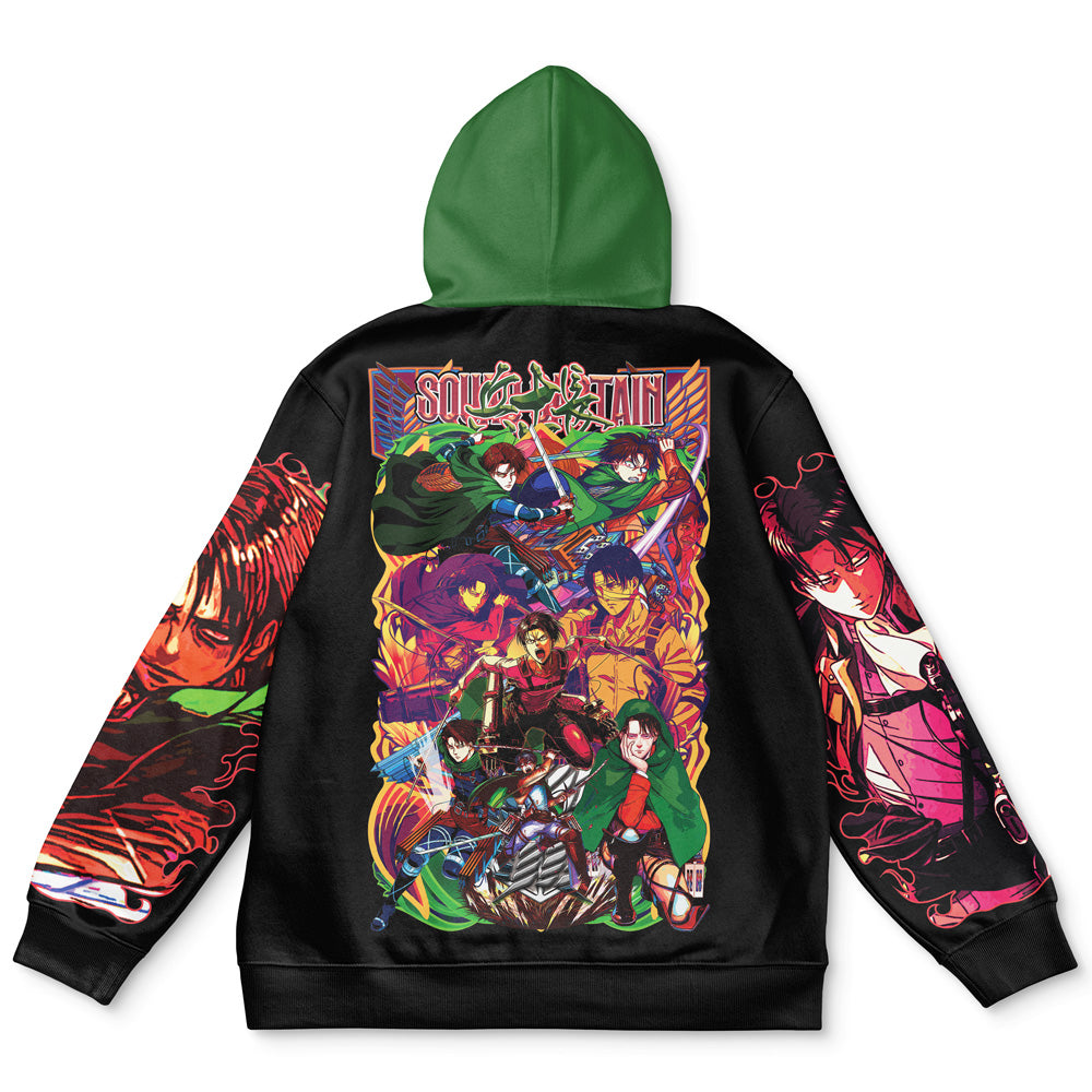 Levi Ackerman V4 Attack on Titan Streetwear Hoodie