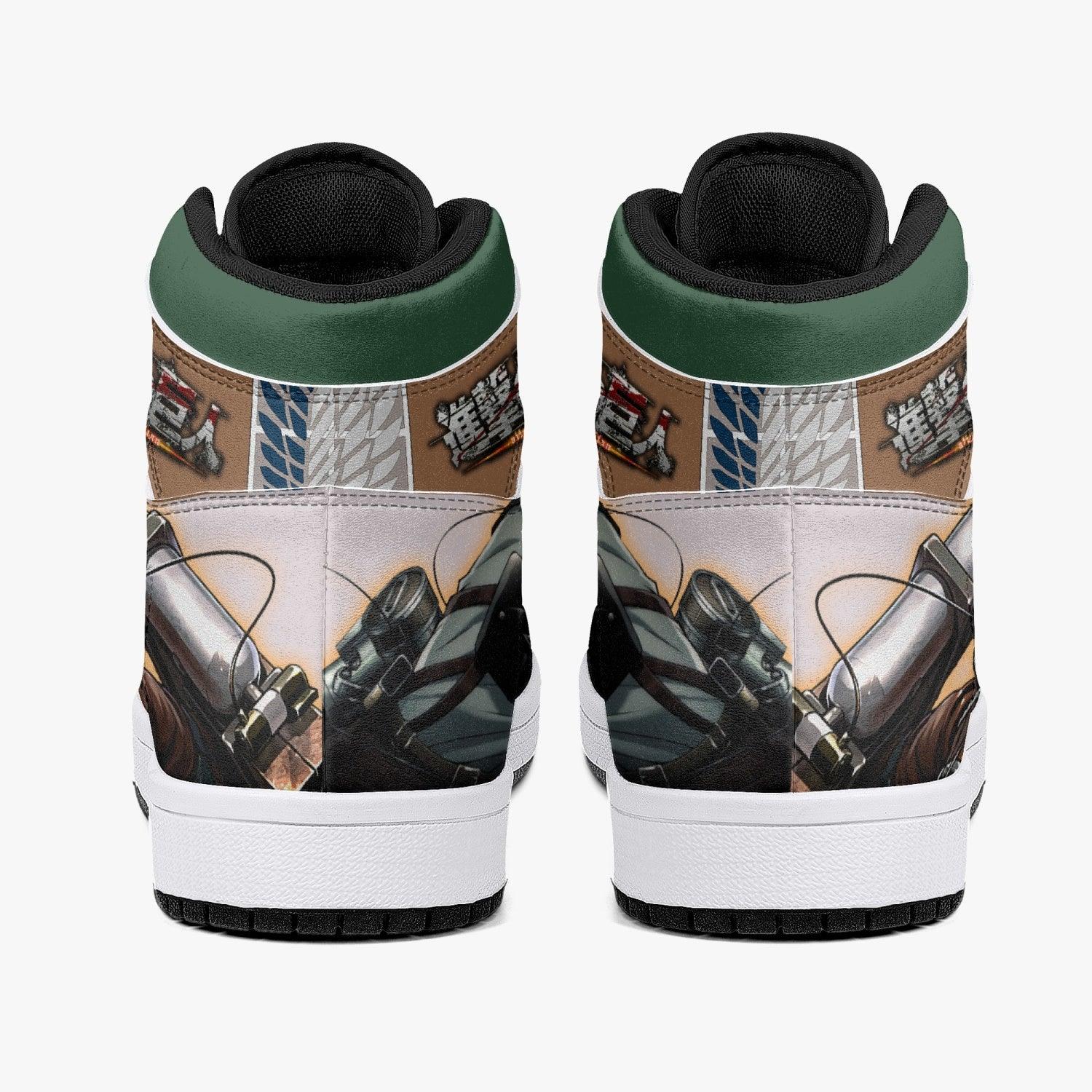 Levi Ackerman Attack on Titan Mid 1 Basketball Shoes for Kids