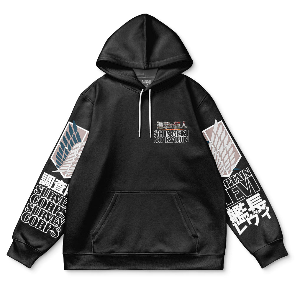 Levi Ackerman x Beast Titan Attack on Titan Streetwear Hoodie