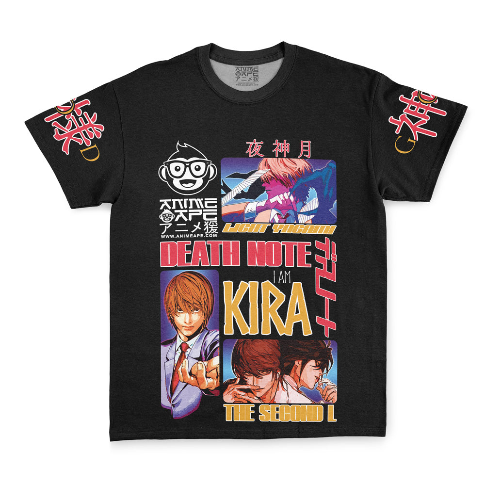 Light Yagami V2 Death Note Streetwear T-Shirt