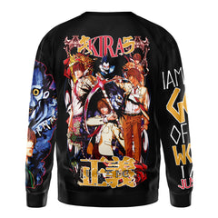 Light Yagami V2 Death Note Streetwear Sweatshirt