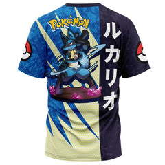 Lucario Attack Pokemon T-Shirt