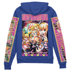 Lucy Heartfilia Fairy Tail Streetwear Zip Hoodie Jacket