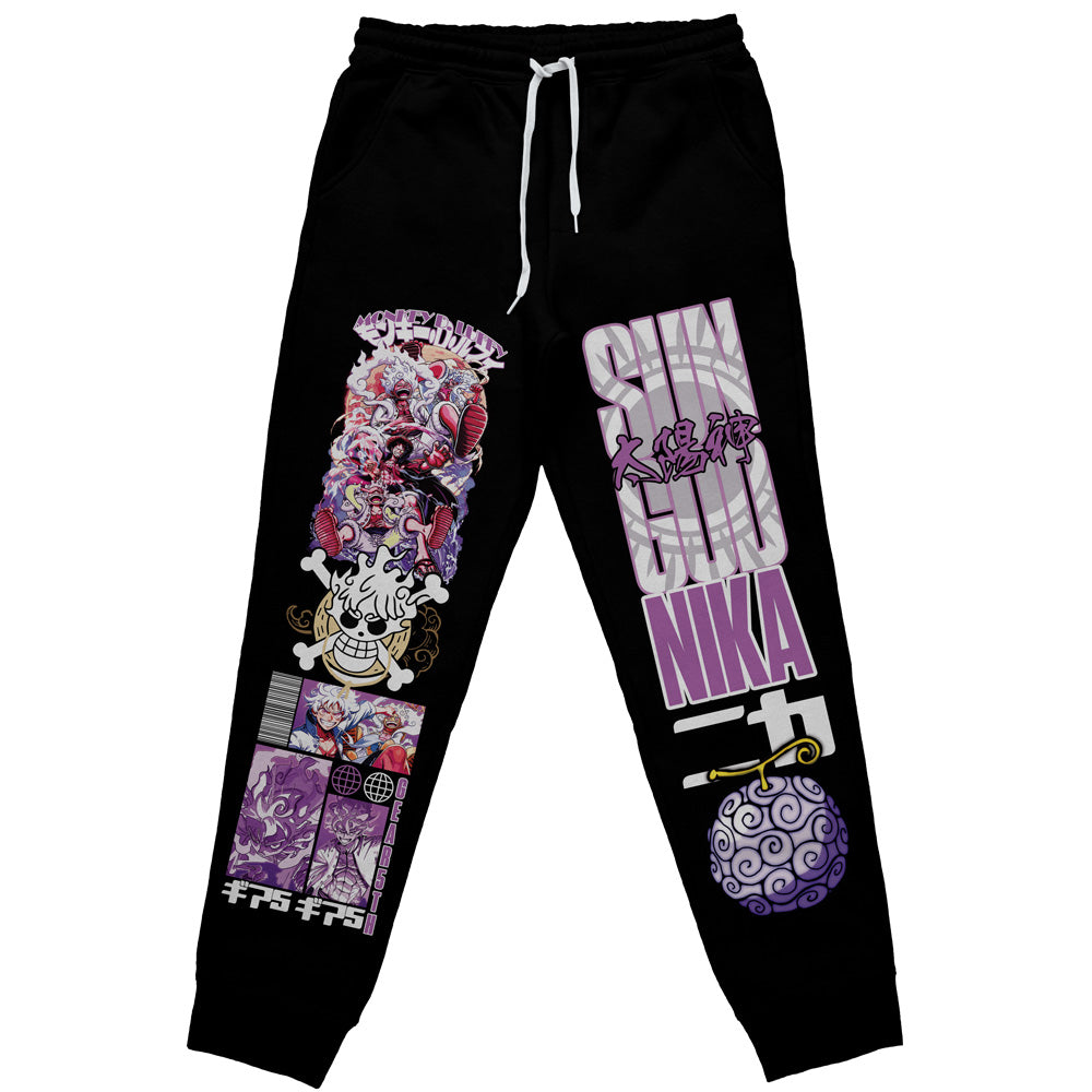 Monkey D. Luffy Gear 5th V4 One Piece Streetwear Sweatpants