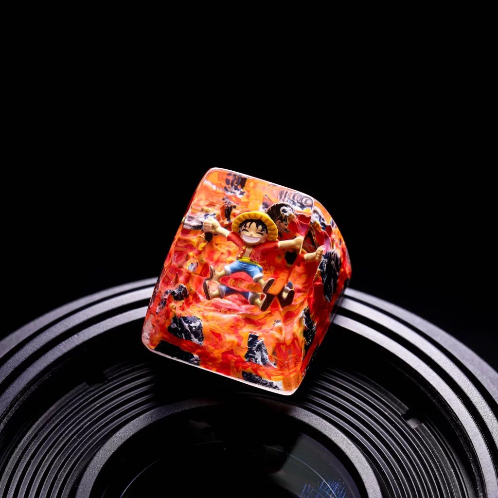 Luffy One Piece keycap - Hirosart