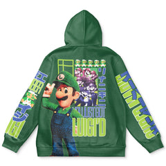 Luigi Mario Bros Streetwear Hoodie
