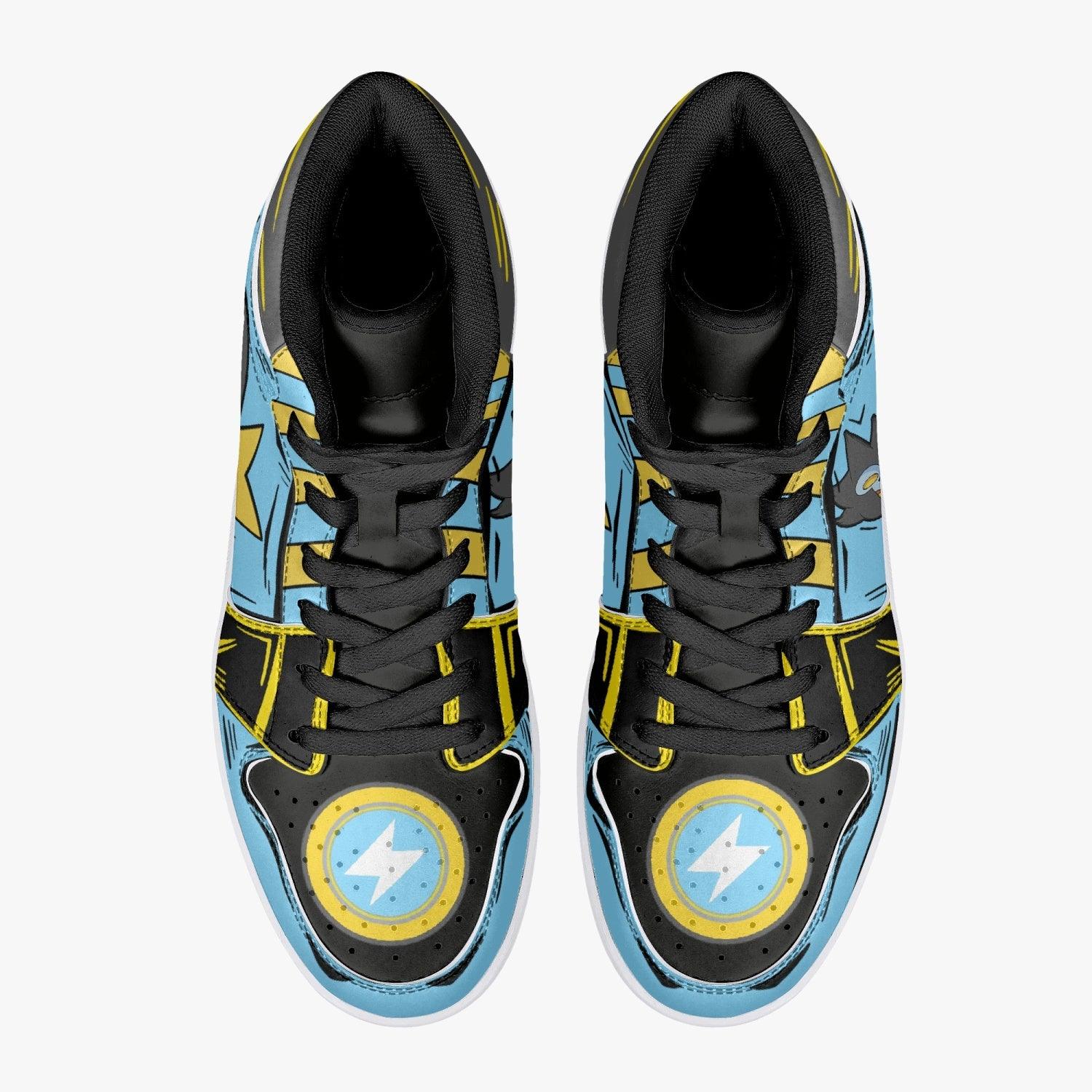 Luxray Pokemon Mid 1 Basketball Shoes