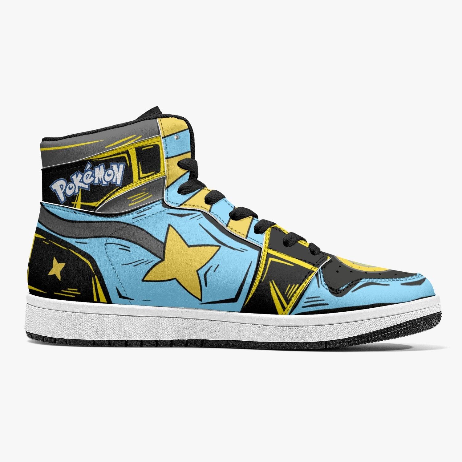 Luxray Pokemon Mid 1 Basketball Shoes