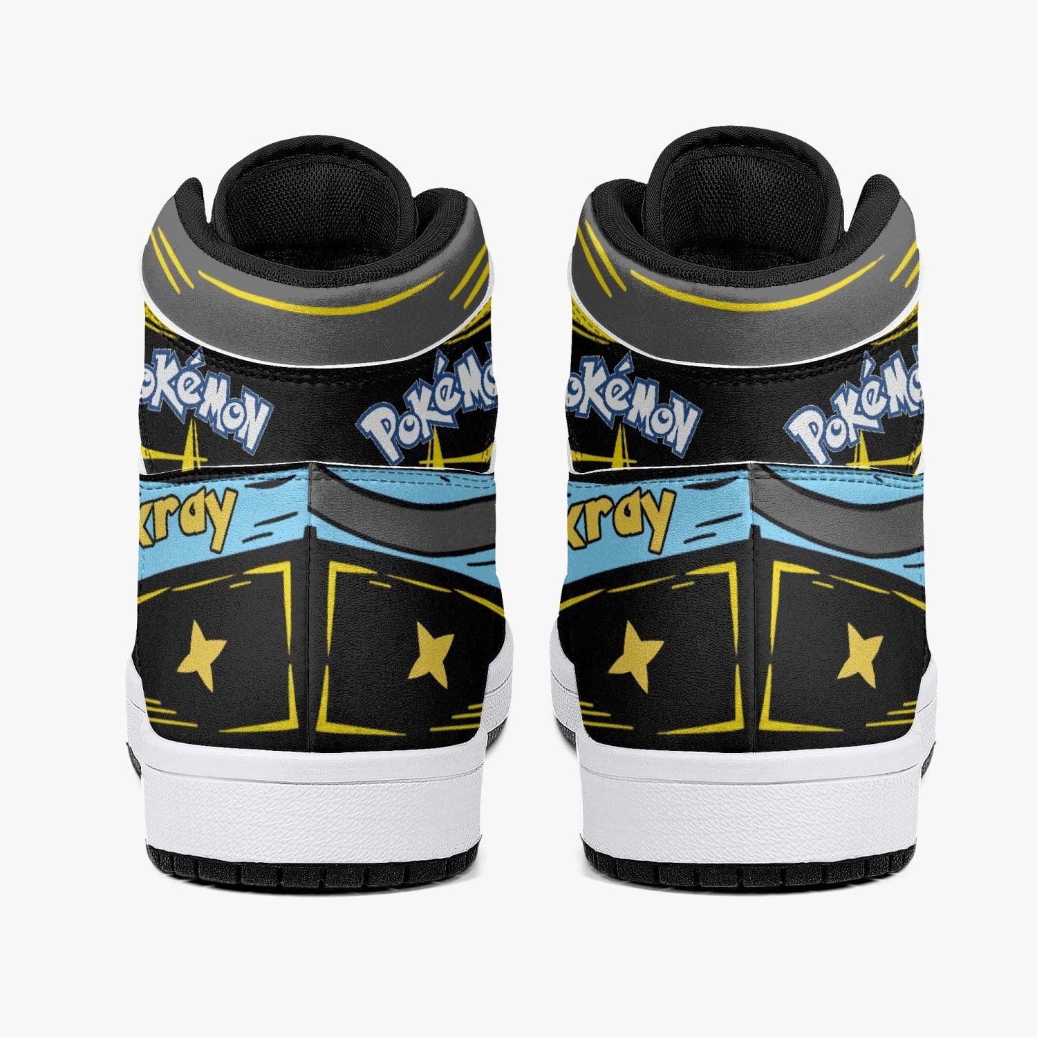 Luxray Pokemon Mid 1 Basketball Shoes