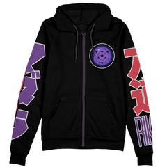Uchiha Madara V2 Shippuden Streetwear Zip Hoodie Jacket