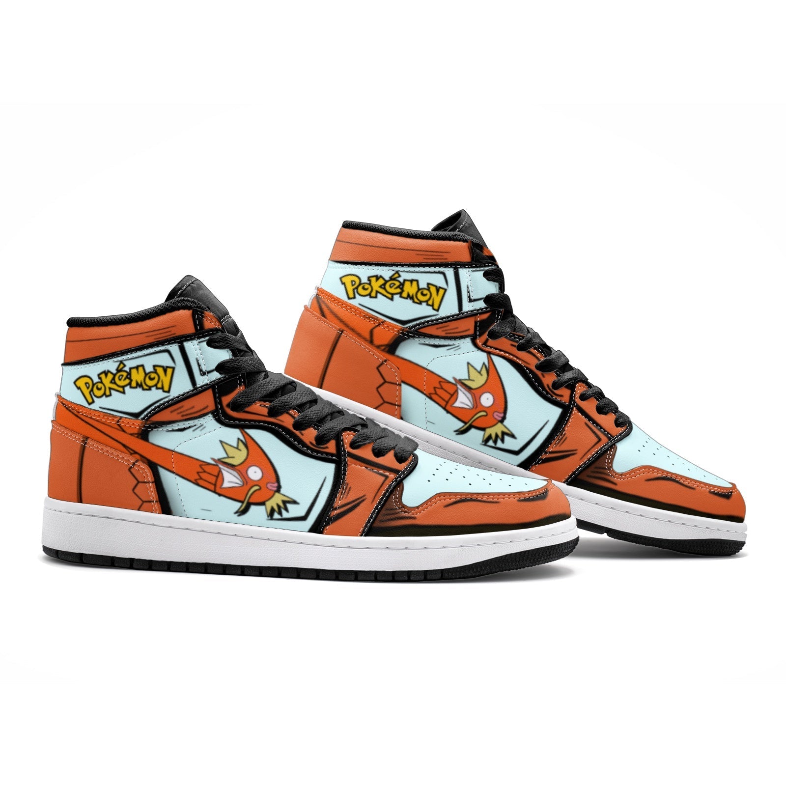 Magikarp Pokemon V2 Mid 1 Basketball Shoes