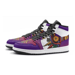 Majora's Mask Colors Zelda Mid 1 Basketball Shoes