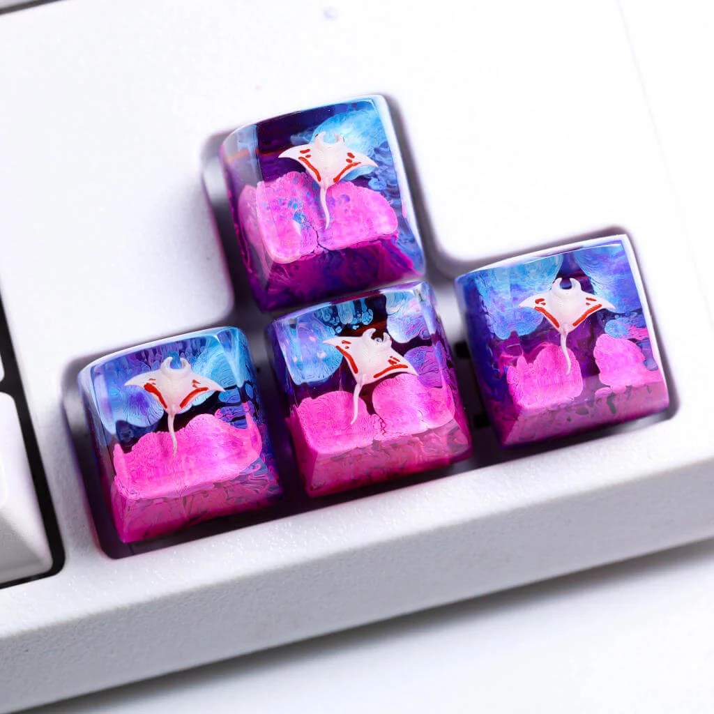 Manta Rays keycap - Hirosart