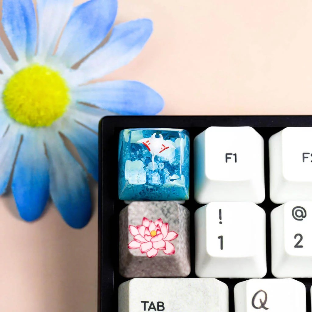 Manta Rays keycap - Hirosart