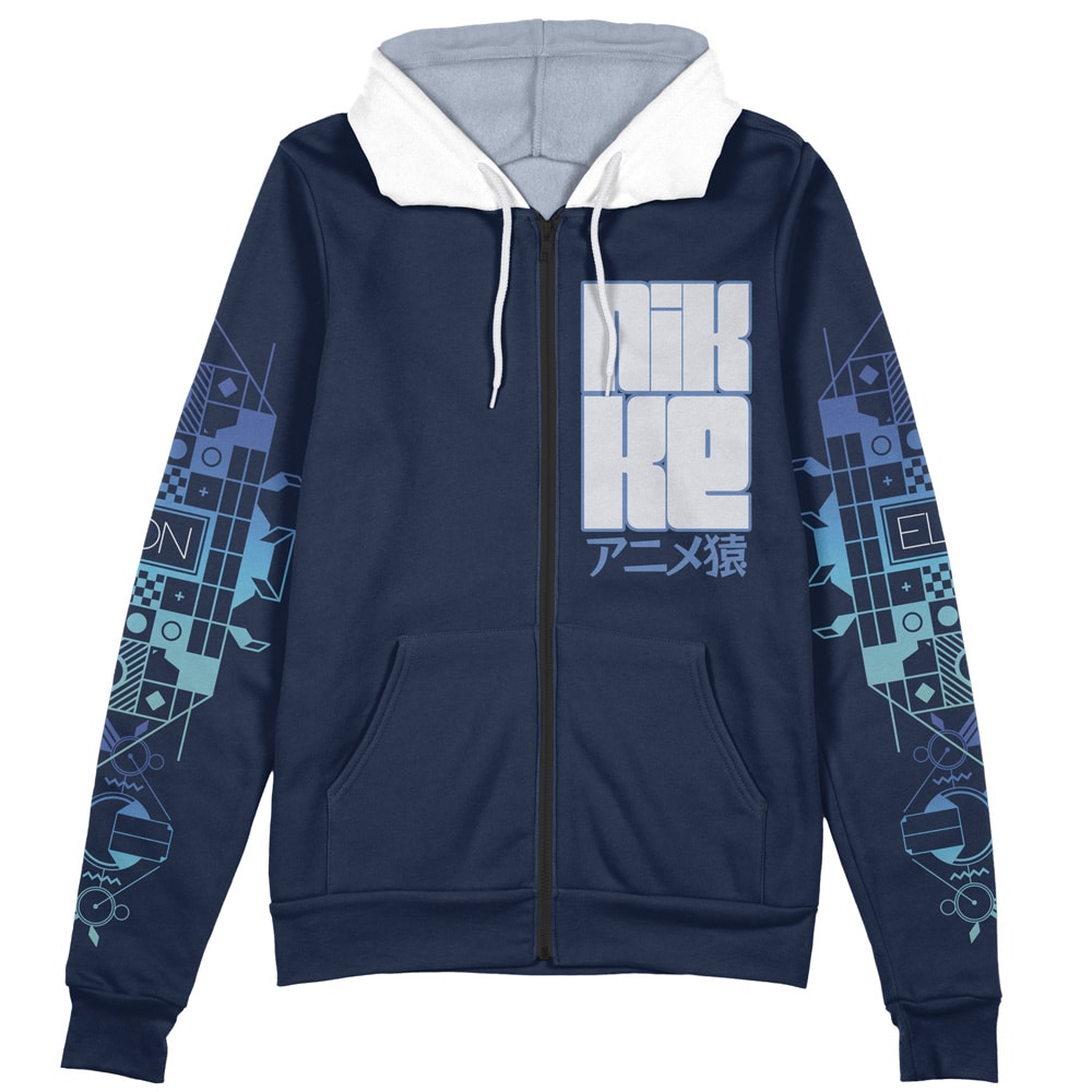 Marian Nikke Streetwear Zip Hoodie Jacket