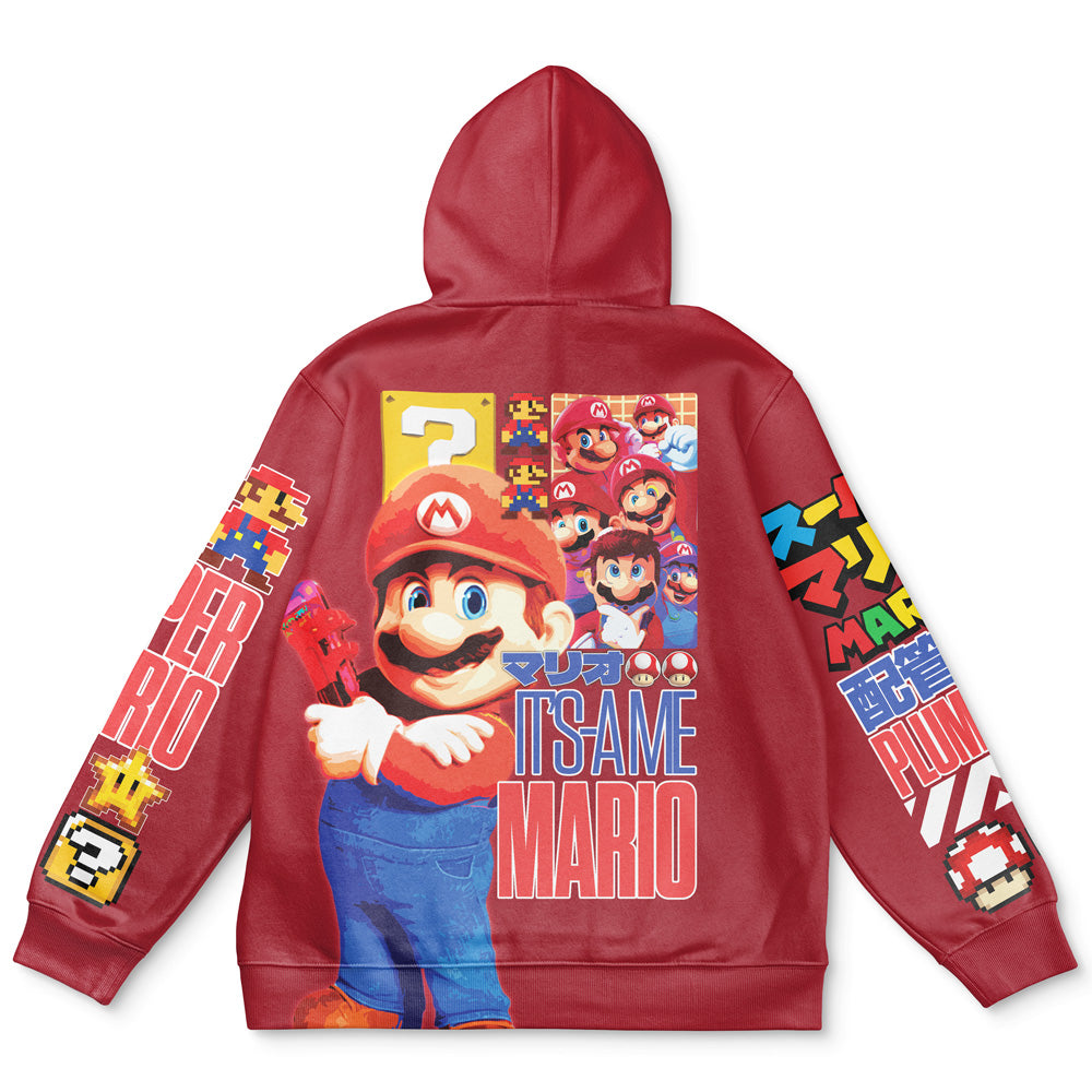 Mario Bros Mario Bros Streetwear Hoodie