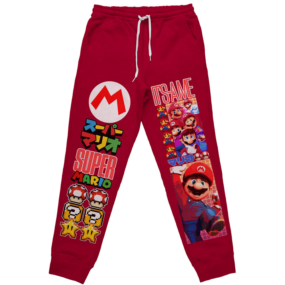 Mario Bros Mario Bros Streetwear Sweatpants