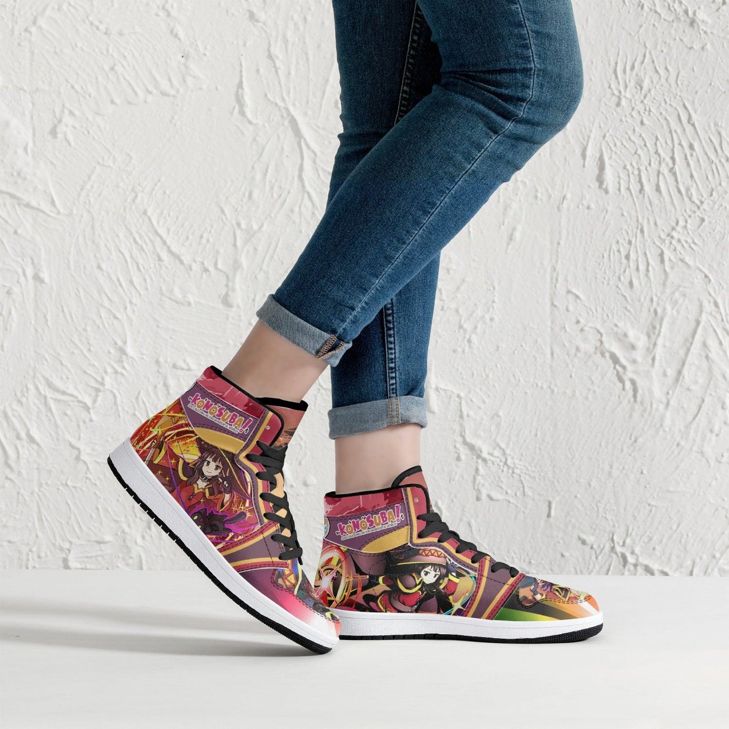 Megumin Explosion Konosuba Mid 1 Basketball Shoes