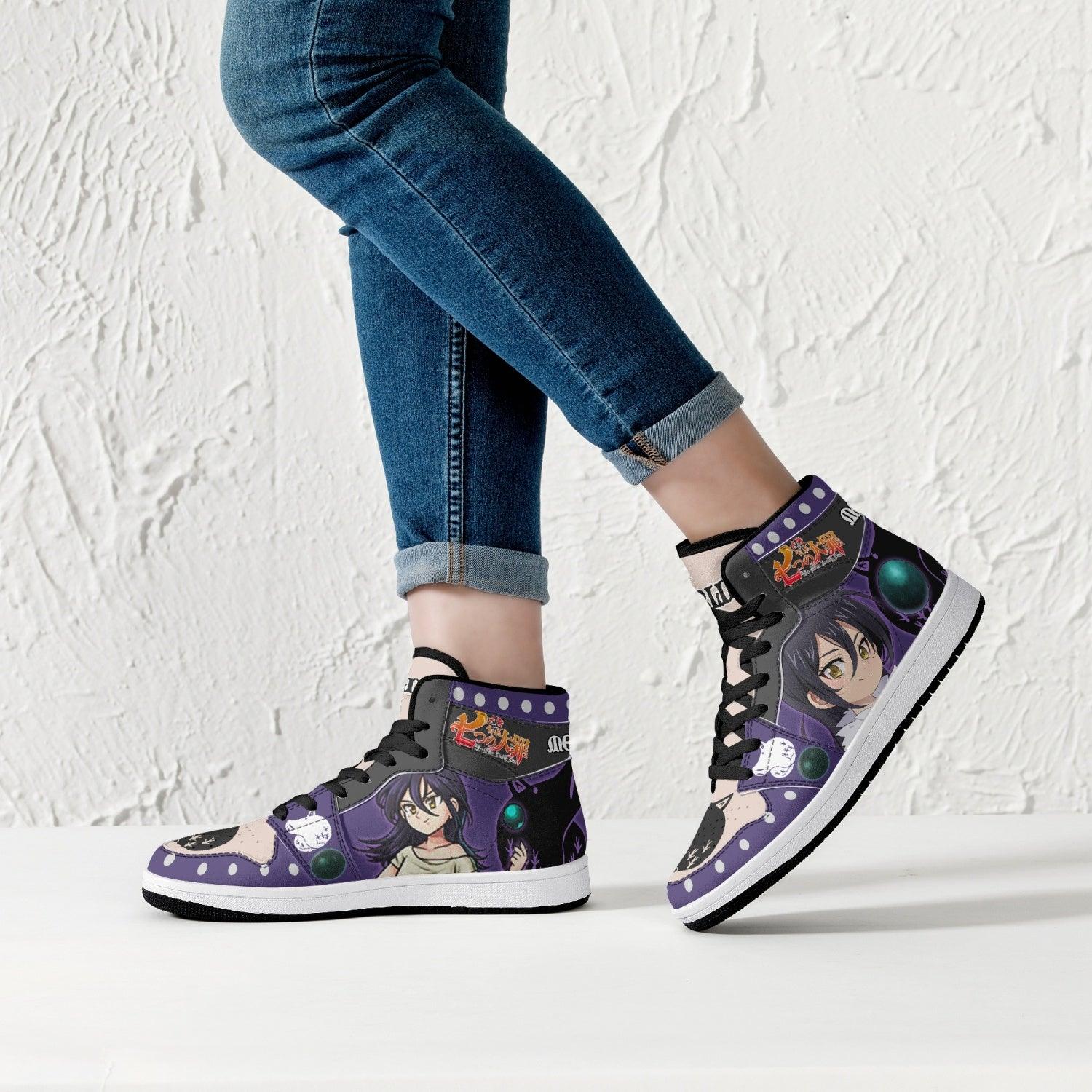 Merlin True Form Seven Deadly Sins Mid 1 Basketball Shoes