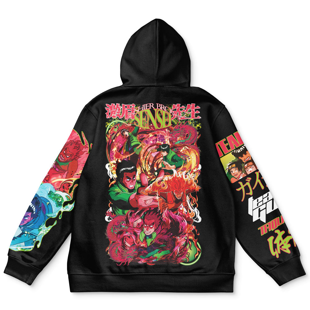 Might Guy V2 Shippuden Streetwear Hoodie