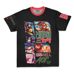 Mikasa Ackerman Attack on Titan Streetwear T-Shirt