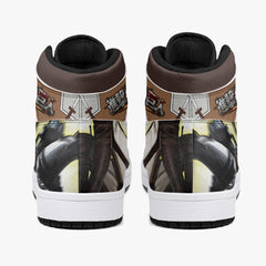 Mikasa Ackerman Training Corps Shingeki no Kyojin Mid 1 Basketball Shoes