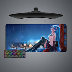 Miku Rain Design M-XXL Size Gaming Mouse Pad, Computer Desk Mat