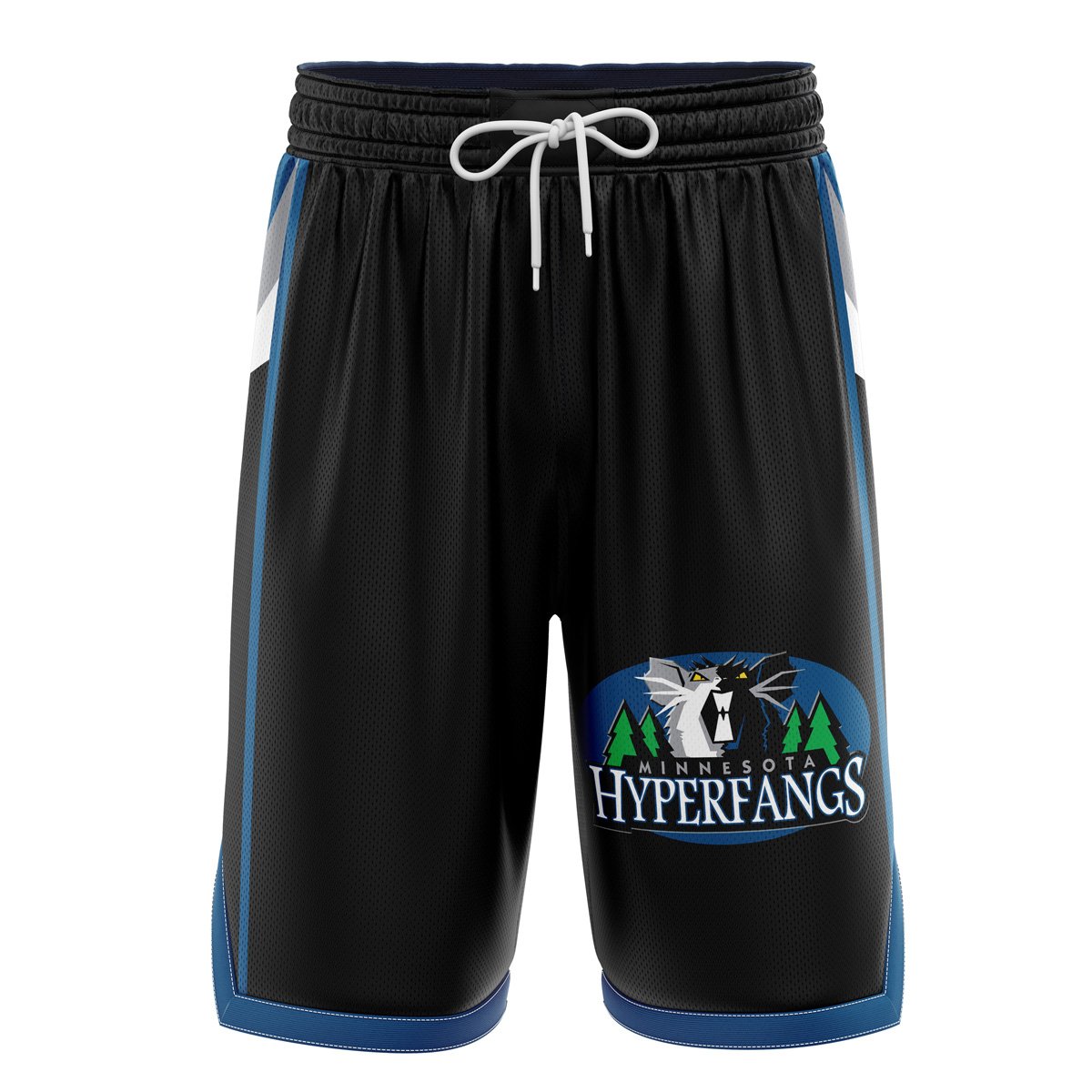 Minnesota Hyperfangs Raticate Pokemon Basketball Shorts