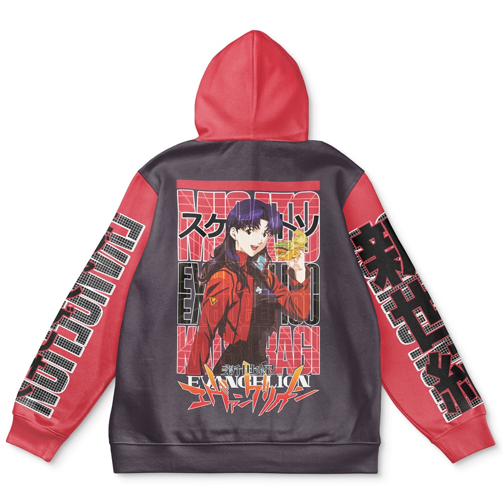 Misato Katsuragi Eva Streetwear Hoodie