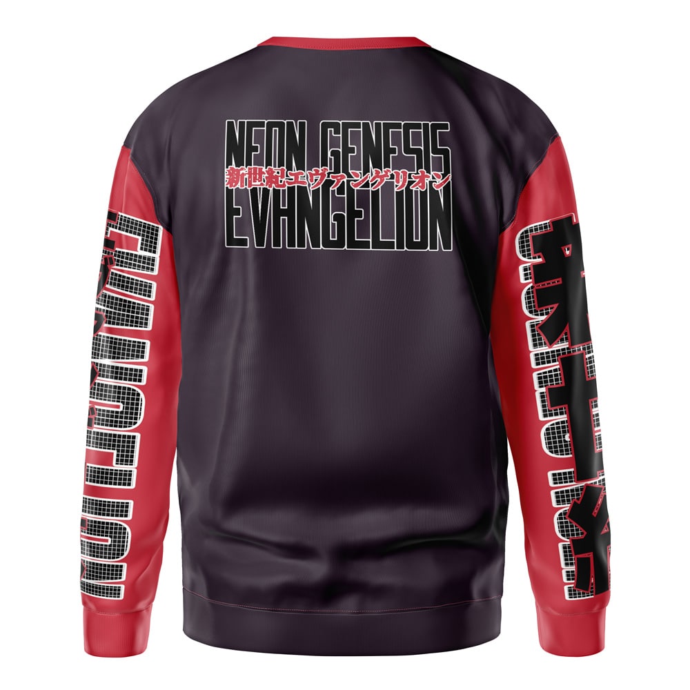 Misato Katsuragi Neon Eva Streetwear Sweatshirt