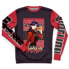 Misato Katsuragi Neon Eva Streetwear Sweatshirt