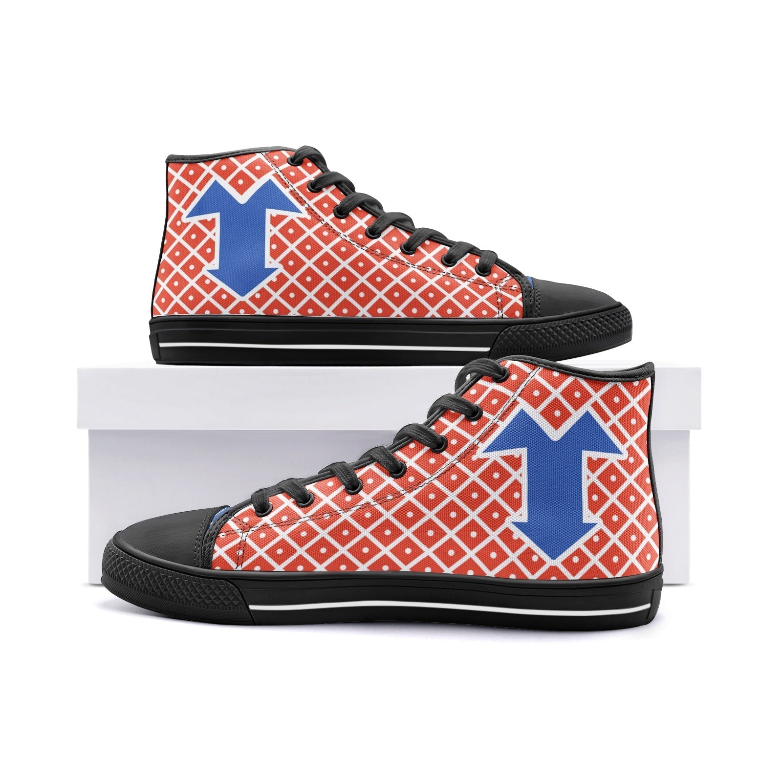 Mista Guido JoJo's Bizarre Adventure Classic High Top Canvas Shoes