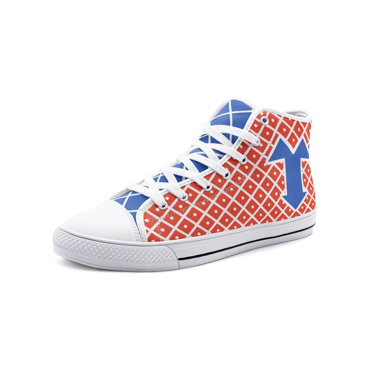 Mista Guido JoJo's Bizarre Adventure Classic High Top Canvas Shoes