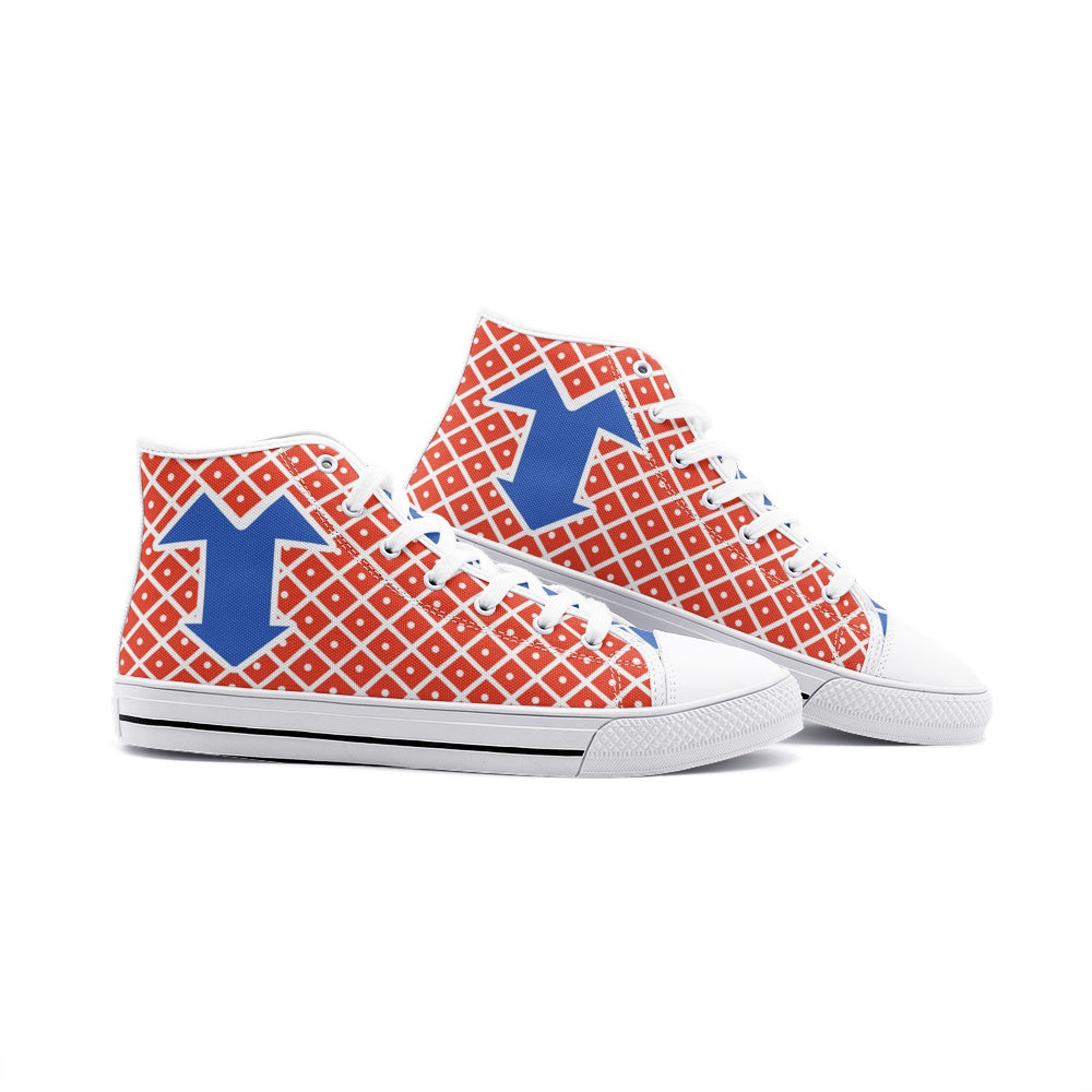 Mista Guido JoJo's Bizarre Adventure Classic High Top Canvas Shoes