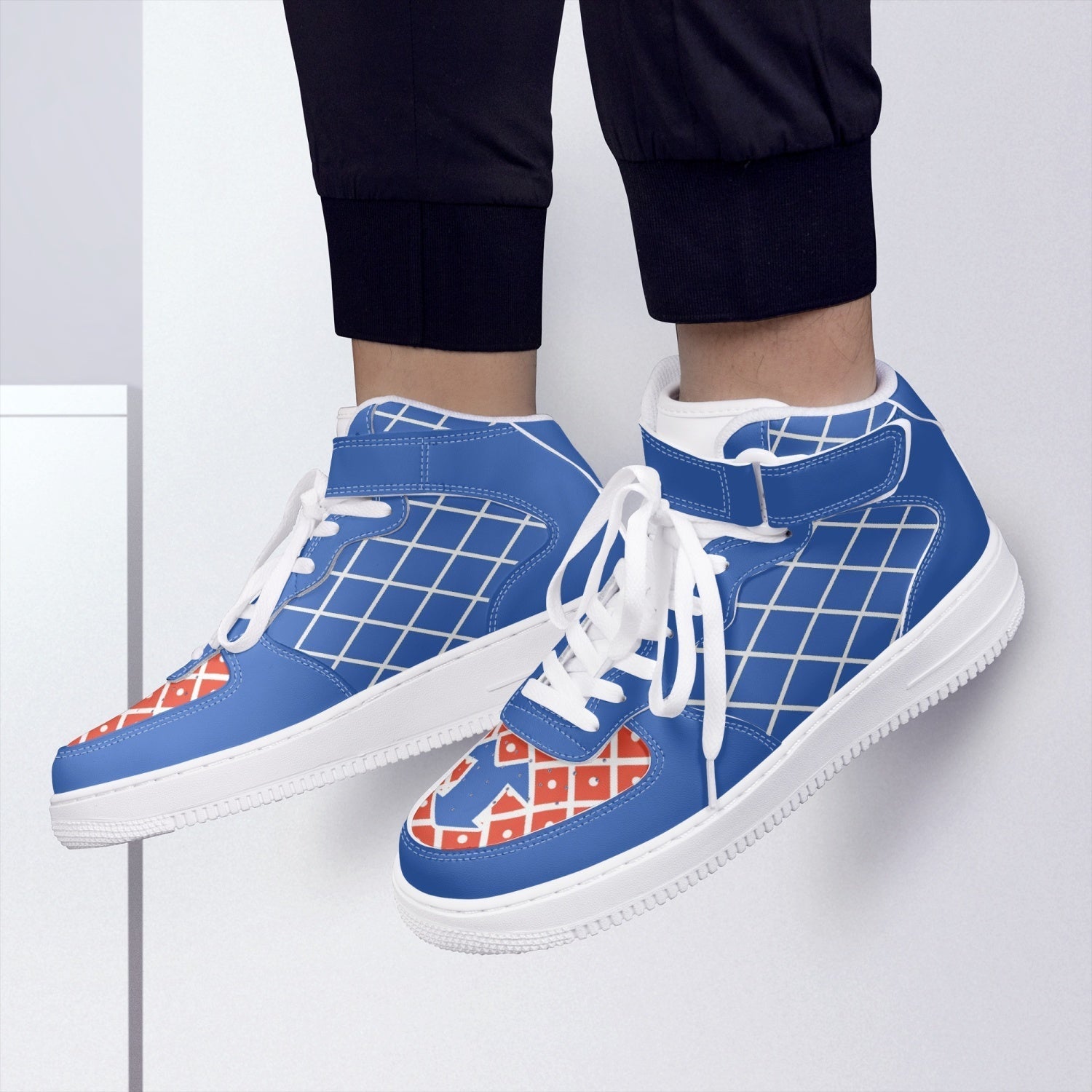 Mista Guido Jojo's Bizarre Adventure Force 1 High Shoes