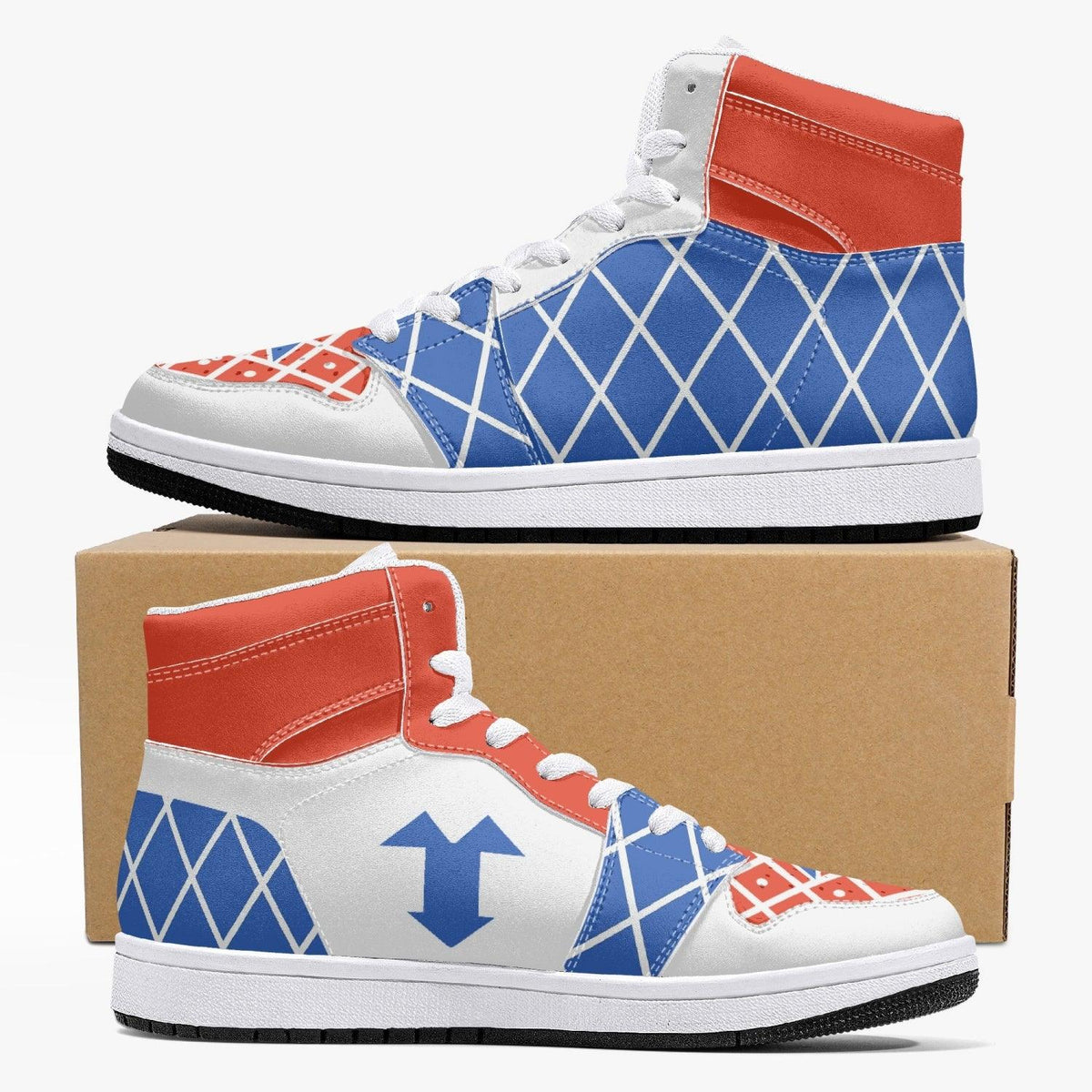 Mista Guido Jojo's Bizarre Adventure Mid 1 Basketball Shoes for Kids