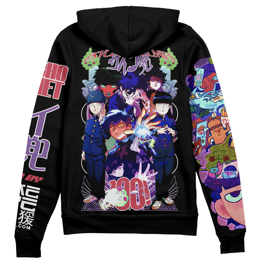Shigeo Kageyama V4 Mob Psycho 100 Streetwear Zip Hoodie Jacket