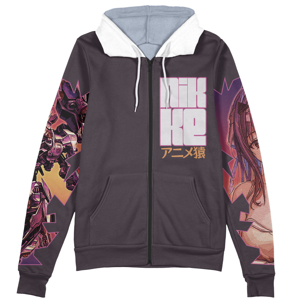 Modernia Nikke Streetwear Zip Hoodie Jacket