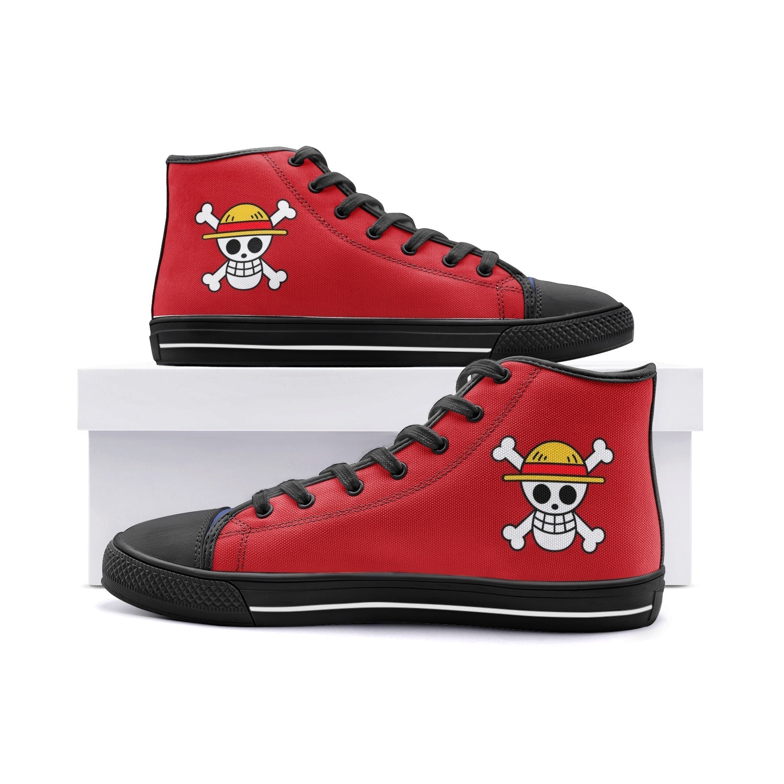 Monkey D. Luffy One Piece Classic High Top Canvas Shoes