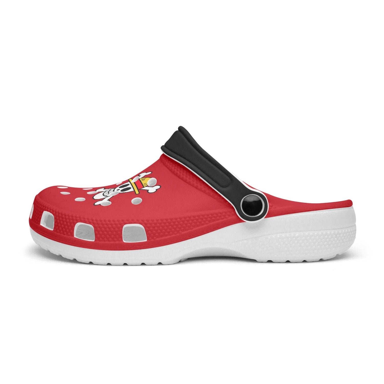 Monkey D. Luffy One Piece Custom Clogs for Kids