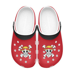 Monkey D. Luffy One Piece Custom Clogs