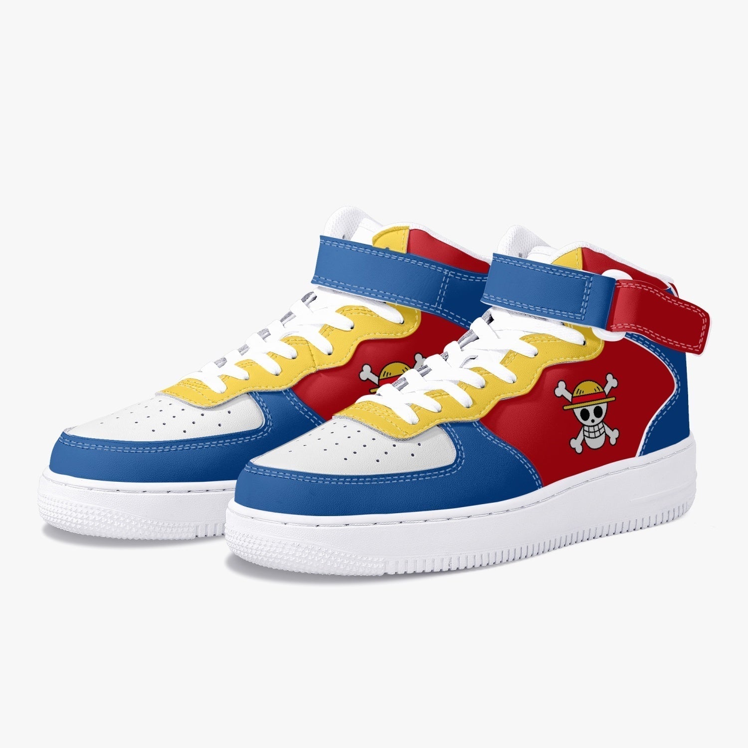 Monkey D. Luffy One Piece Force 1 High Shoes