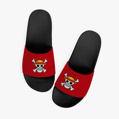 Monkey D. Luffy One Piece Slides Custom Sandals