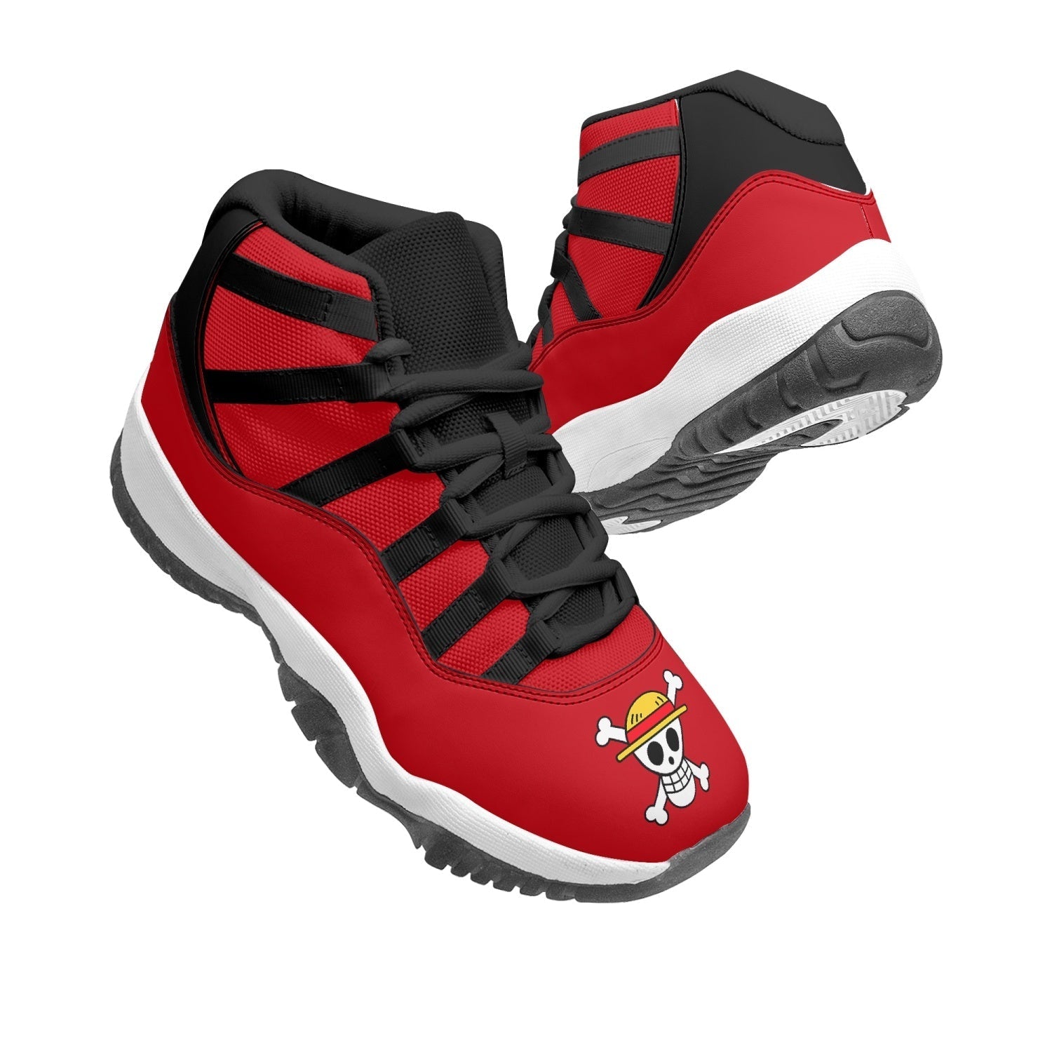 Monkey D.Luffy One Piece Mid 11 Basketball Shoes