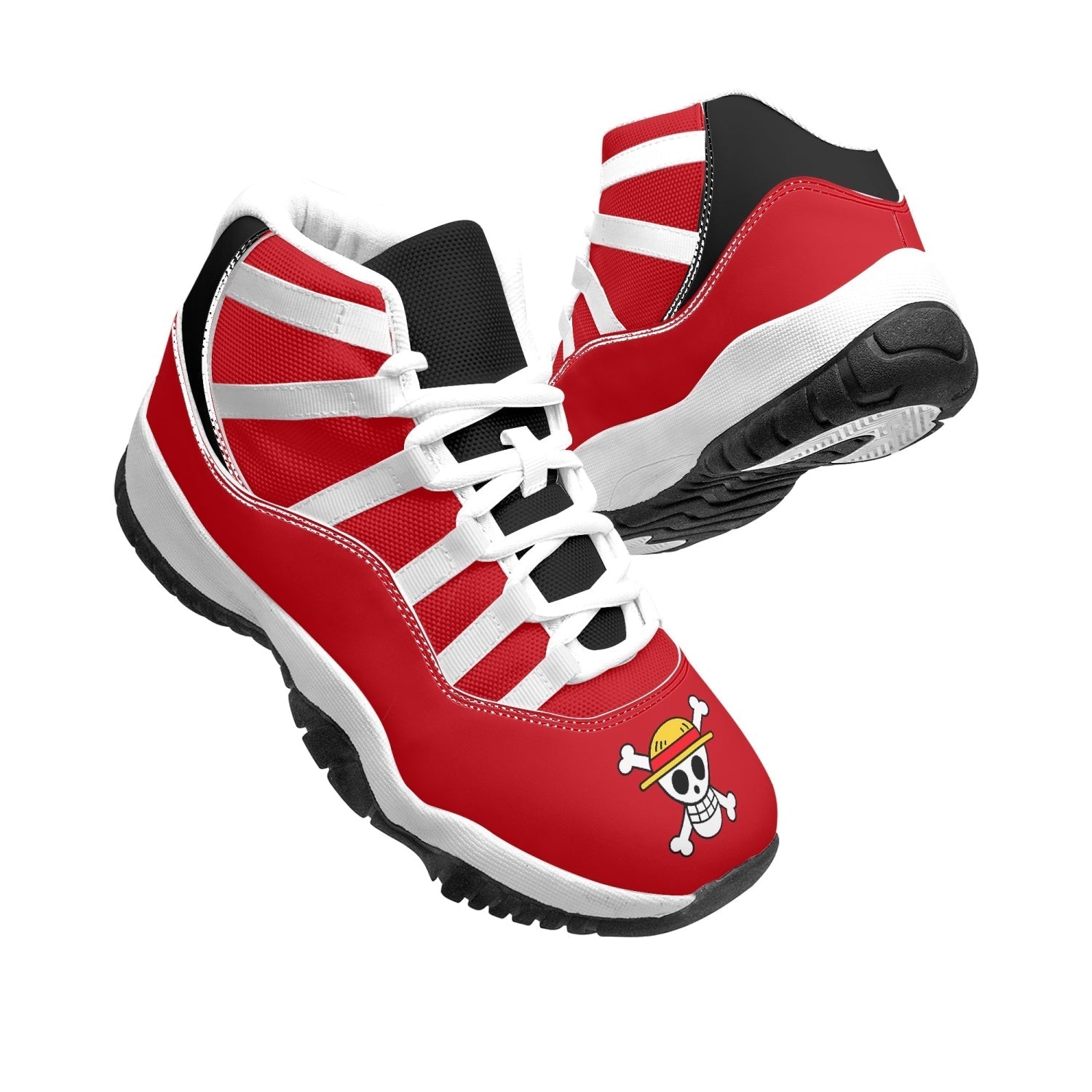 Monkey D.Luffy One Piece Mid 11 Basketball Shoes