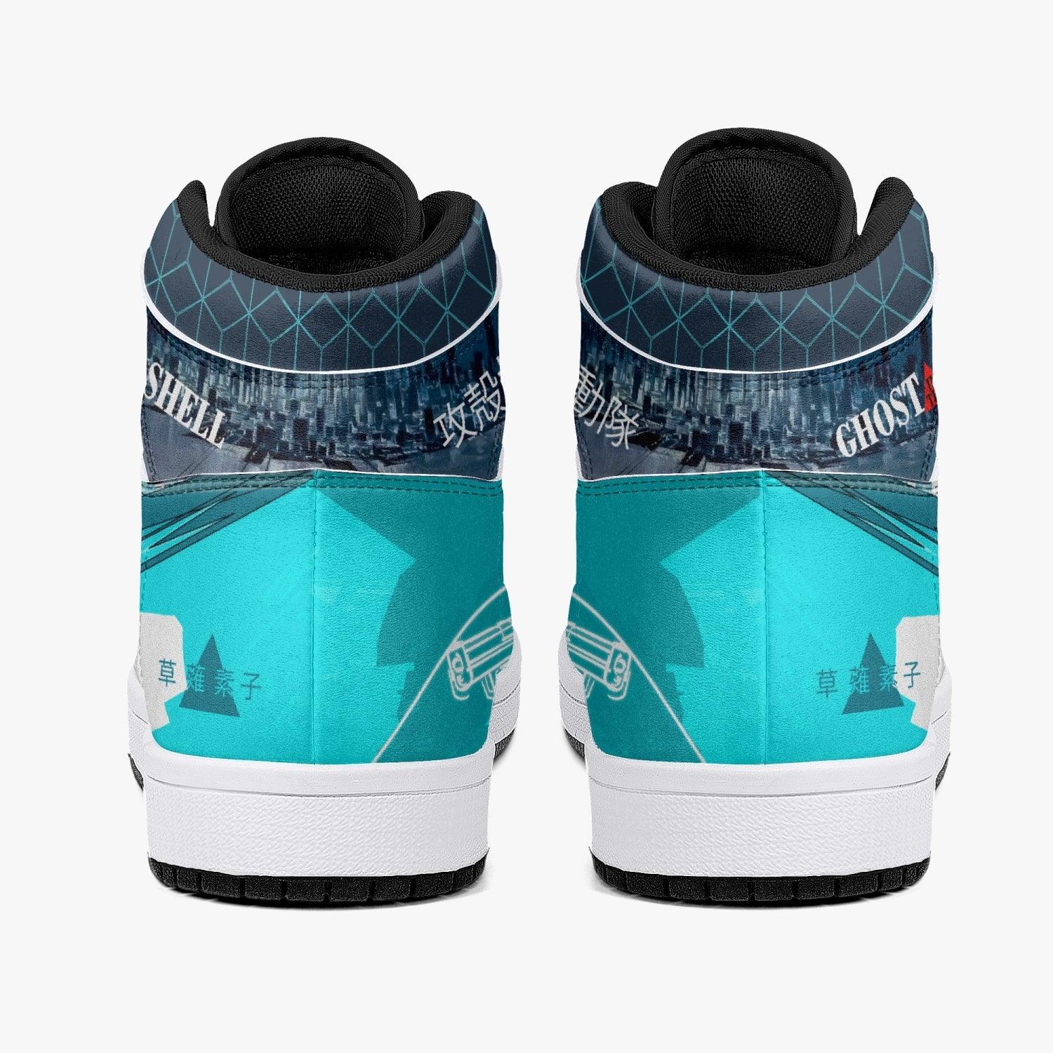 Motoko Kusanagi Ghost in the Shell Mid 1 Basketball Shoes for Kids