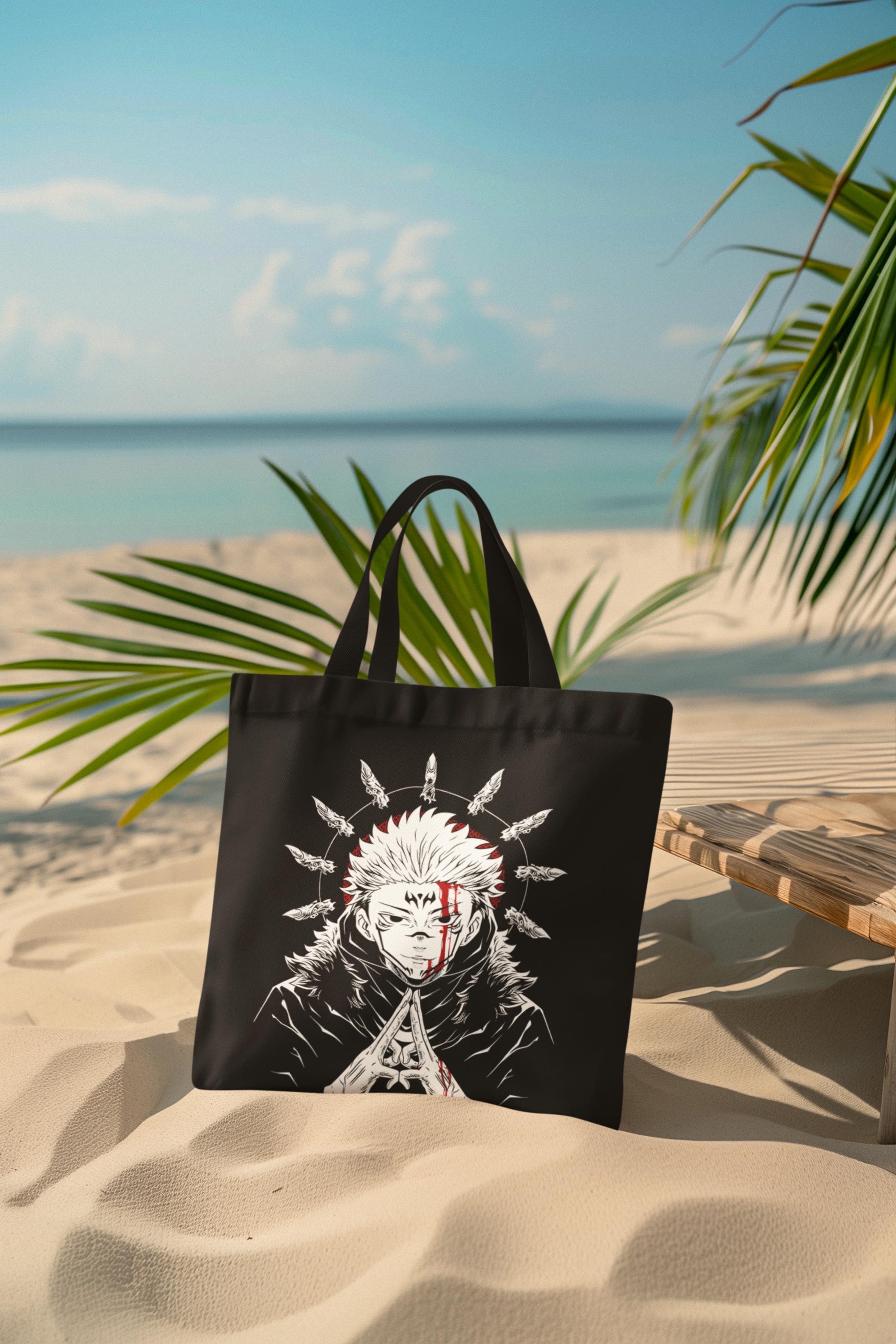 Nysekai "Sukuna X King Of Curses - Jujutsu Kaisen" Tote Bag